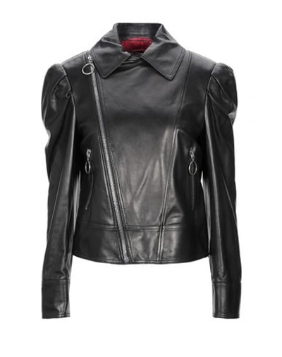 Shop Gucci Biker Jacket In Black