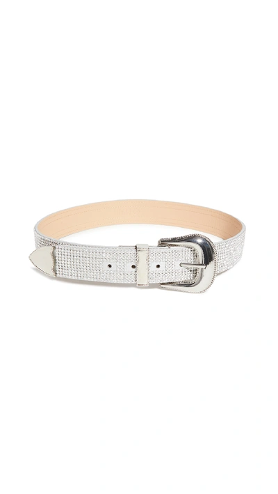 Shop Luv Aj The Rodeo Belt In Silver