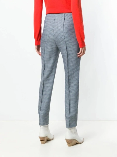 Shop Fendi Cropped High-waisted Trousers
