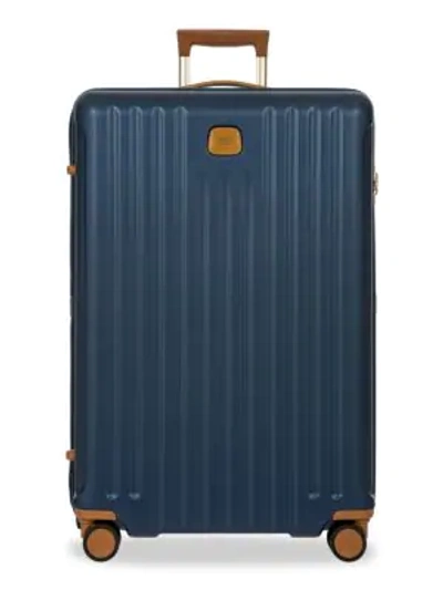 Shop Bric's Men's Capri 30-inch Spinner Expandable Luggage In Matte Blue