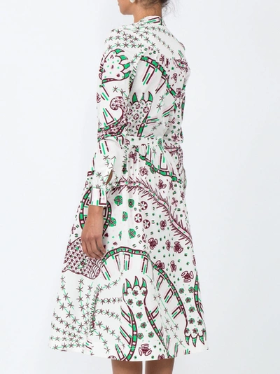 Shop Valentino Leopard-print Crepe Dress