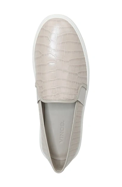 Shop Vince Blair 5 Slip-on Sneaker In Cobblestone