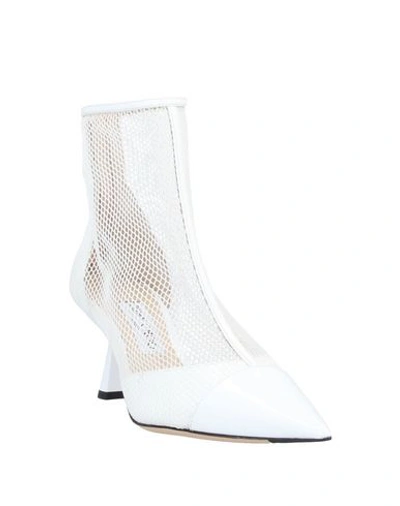 Shop Jimmy Choo Ankle Boots In White