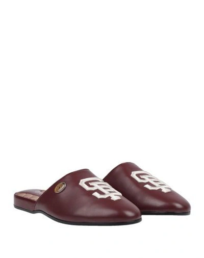 Shop Gucci Mules And Clogs In Maroon