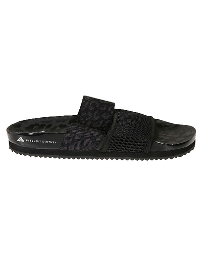 Shop Adidas Originals Stella-lette Sliders In Black