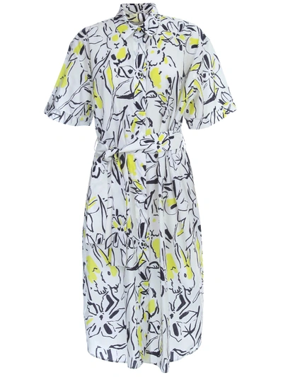 Shop Ps By Paul Smith Dress Chemisier In Bianco