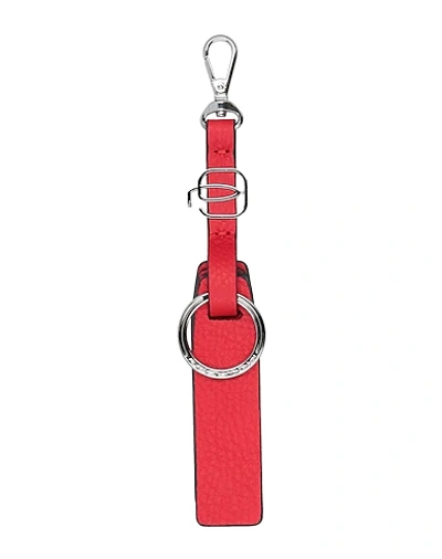 Shop Piquadro Key Rings In Red