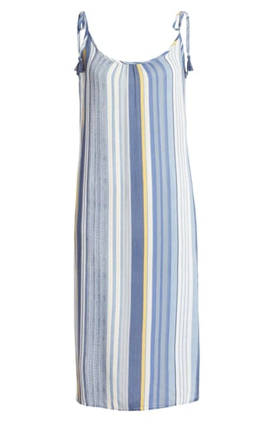 Shop Pj Salvage Stripe Nightgown In Navy