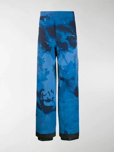 Shop Moncler Genius Straight-leg Trousers In Blue