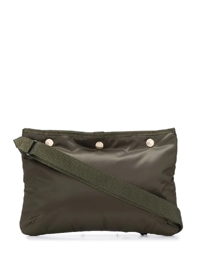 Shop Porter-yoshida & Co X Mackintosh Sacoshe Bag In Green