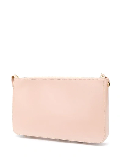 Shop Ree Projects Leather Shoulder Bag In Neutrals