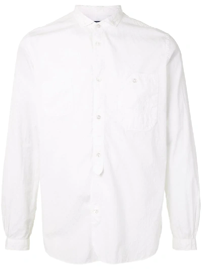 Pre-owned Junya Watanabe Dot Pattern Shirt In White