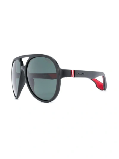 Shop Carrera Racing Driver Sunglasses In Black