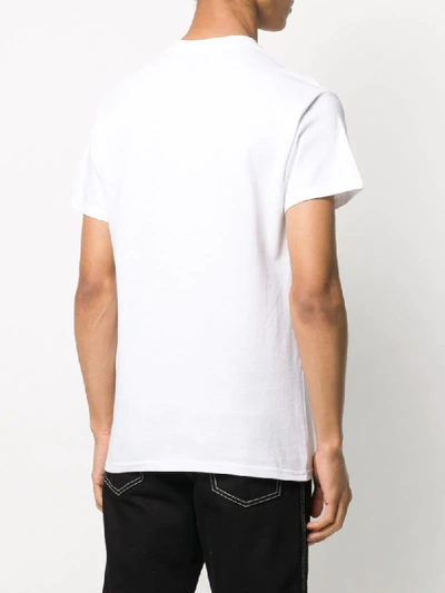 Shop Corelate Mesh Panel T-shirt In White