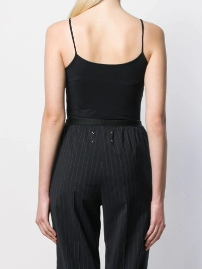 Shop Jil Sander Fitted Bodysuit In Black