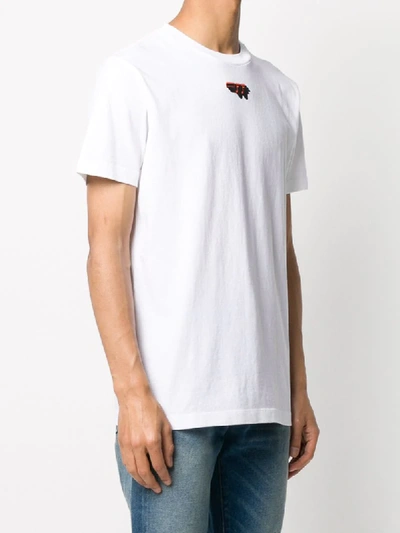 Shop Off-white Logo-print T-shirt In White