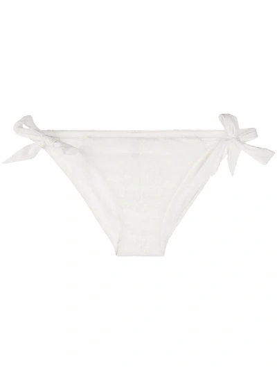 Shop Carine Gilson Lace Swim Bottom In White