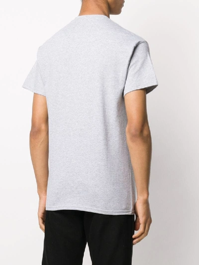 Shop Corelate Two-tone T-shirt In Grey