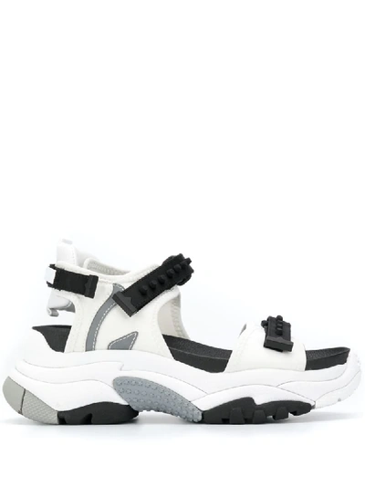 Shop Ash Adapt Platform Sneaker Sandals In White