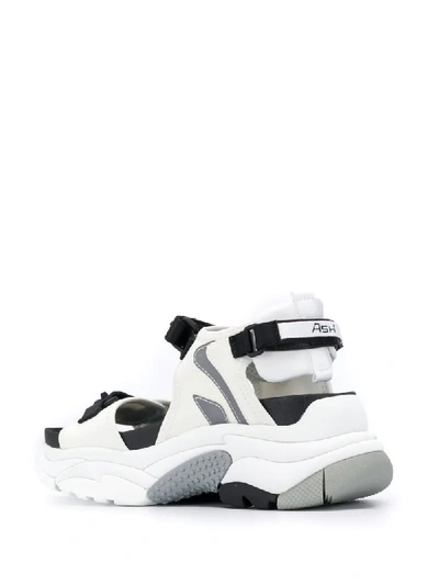 Shop Ash Adapt Platform Sneaker Sandals In White
