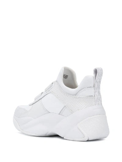 Shop Michael Michael Kors Keeley High-top Sneakers In White