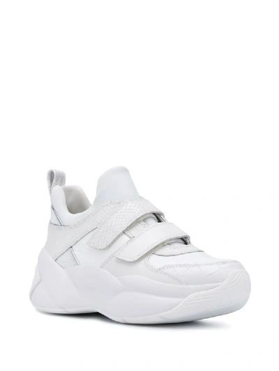 Shop Michael Michael Kors Keeley High-top Sneakers In White