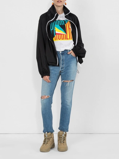 Givenchy Zip-front Hooded Wind-resistant Jacket