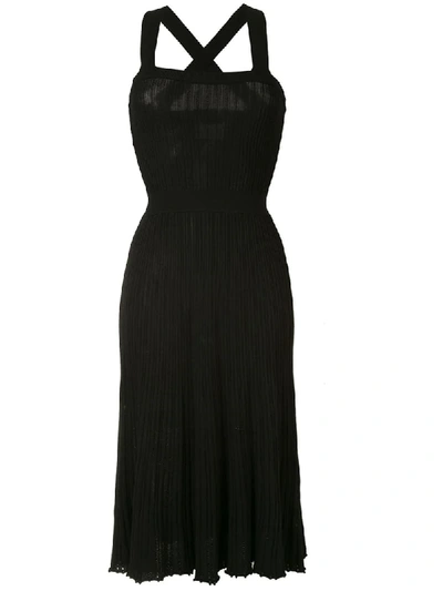 Shop Alexis Bess Midi Dress In Black