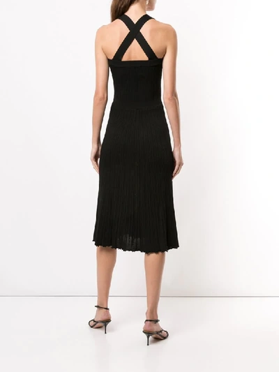 Shop Alexis Bess Midi Dress In Black