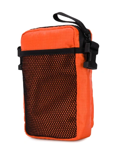 Shop Acne Studios Lanyard Messenger Bag In Orange
