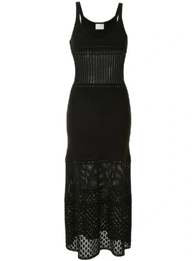 Shop Alexis Rozanna Woven Maxi Dress In Black