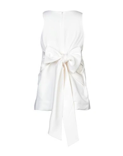 Shop Haider Ackermann Woman Top White Size 4 Rayon, Acetate, Silk