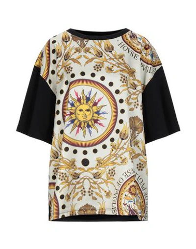 Shop Fausto Puglisi T-shirt In Beige