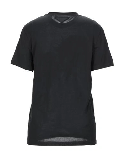 Shop Prada T-shirt In Black