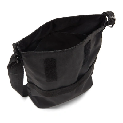 Shop Snow Peak Black Mini Shoulder Messenger Bag