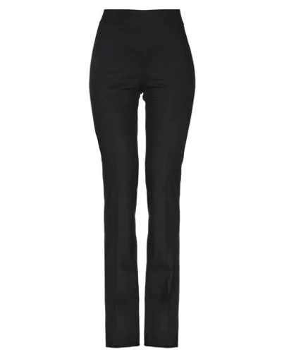 Shop Avenue Montaigne Woman Pants Black Size 10 Viscose, Polyester, Elastane