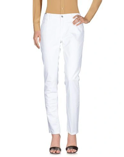 Shop Atelier Notify Casual Pants In White