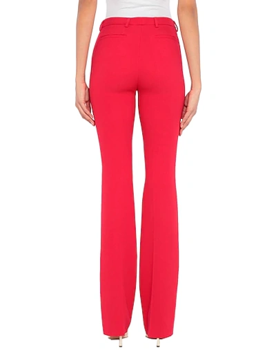 Shop Roberto Cavalli Woman Pants Garnet Size 10 Viscose, Acetate, Elastane In Red