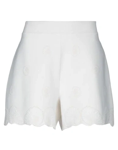 Shop Alexander Mcqueen Shorts & Bermuda In White