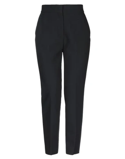 Shop Msgm Woman Pants Black Size 6 Polyester, Viscose, Elastane
