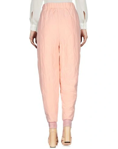 Shop M Missoni Casual Pants In Pink
