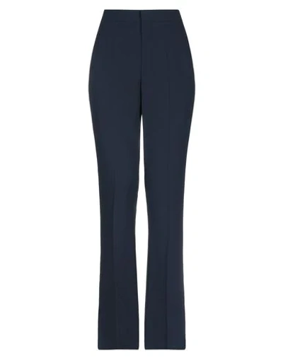 Shop Chloé Pants In Dark Blue