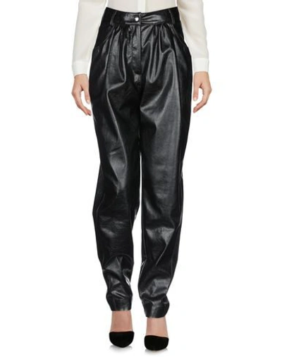 Msgm Pants In Black