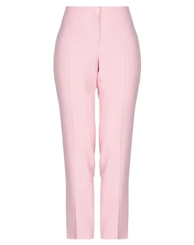 Shop Alexander Mcqueen Woman Pants Pink Size 4 Viscose, Acetate