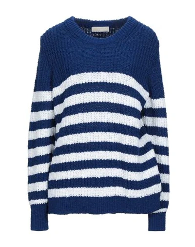 Shop Michael Michael Kors Sweaters In Blue