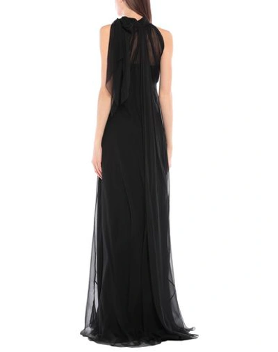 Alberta Ferretti Long Dresses In Black