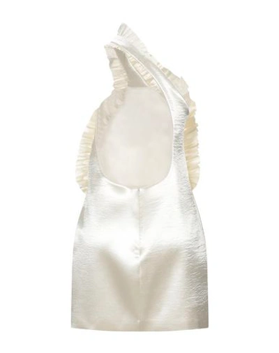 Philosophy Di Lorenzo Serafini Short Dresses In White