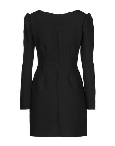 Msgm Short Dresses In Black
