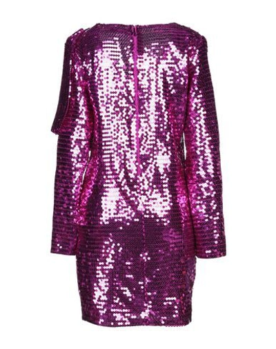 Shop Msgm Woman Mini Dress Light Purple Size 4 Polyester