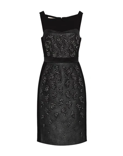 Shop Antonio Berardi Midi Dresses In Black